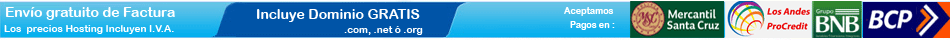 Precios Hosting incluyen Factura