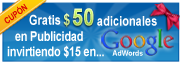 Cup&oacute;n Google Adwords