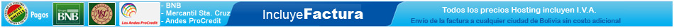 Precios Hosting incluyen Factura