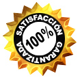 100% Satisfacci&oacute;n Garantizada