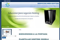Plantilla Hosting Joomla 1.5